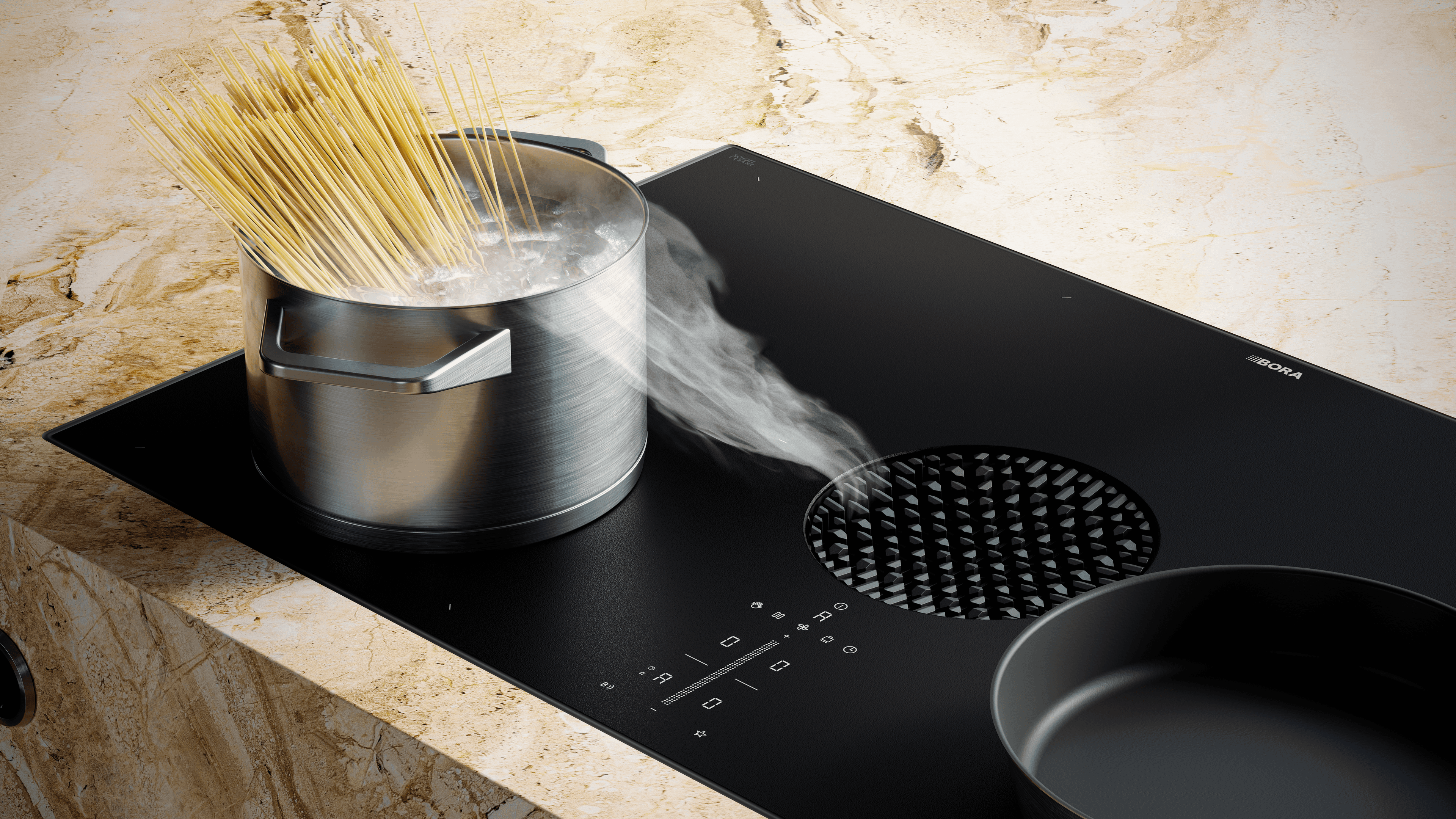 Bora X Pure Kochfeld mit integriertem Dunstabzug