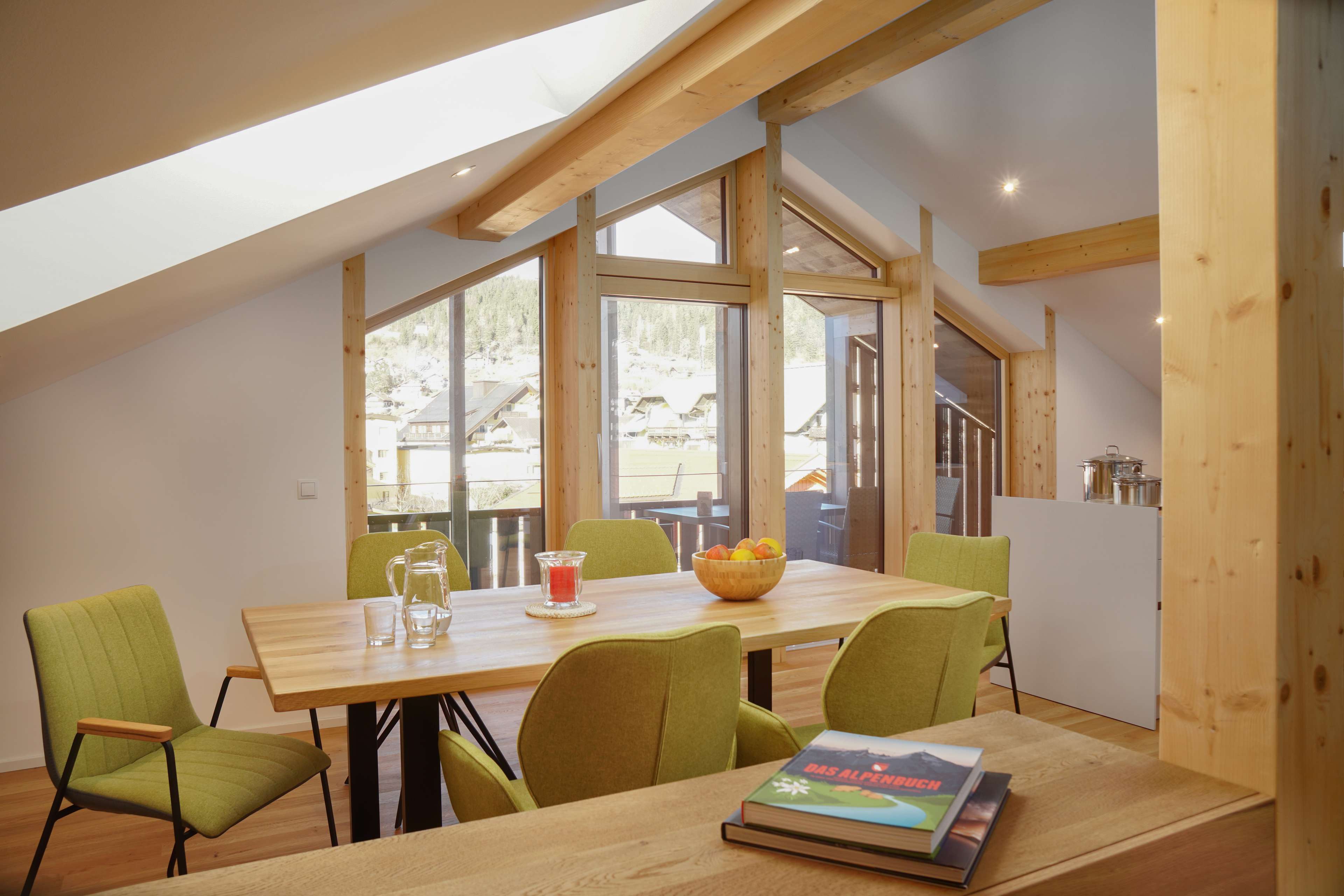 Esszimmer Ferienwohnung Mittenwald