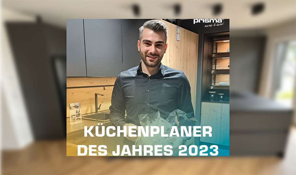 Yusuf ist der Prisma Küchenplaner des Jahres 2023