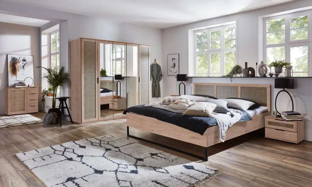 Schlafzimmer Folie lackiert