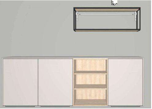 Wohnwand loft 2126