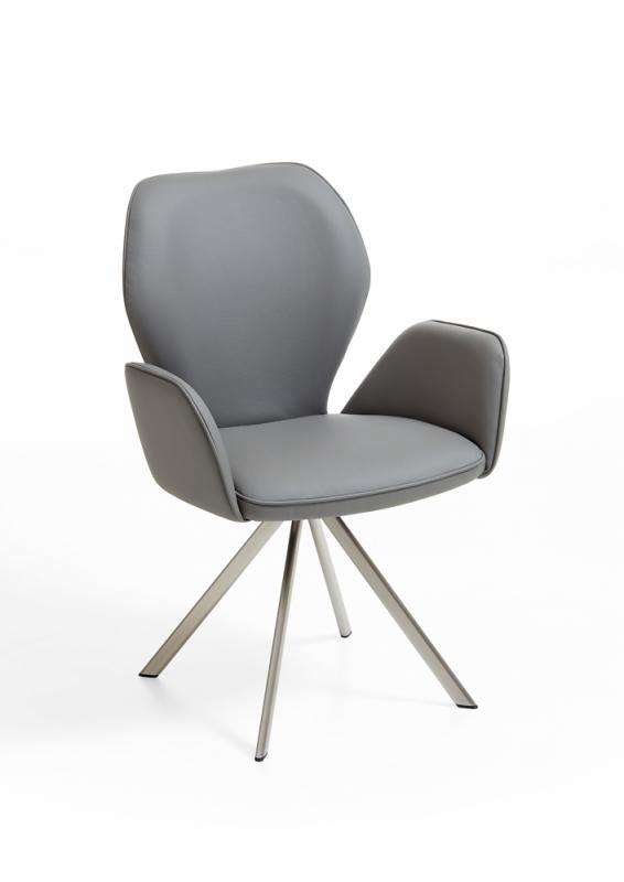 Design-Armlehnenstuhl Linea Dining Trend Line (4-Fuß-Polsterstuhl)