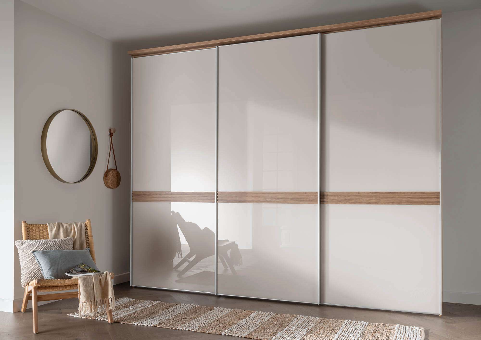 Schwebetürenschrank Sinus