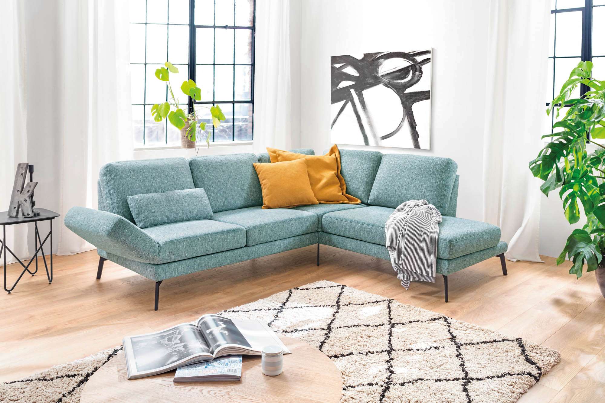 Ecksofa Stilecht Tizian