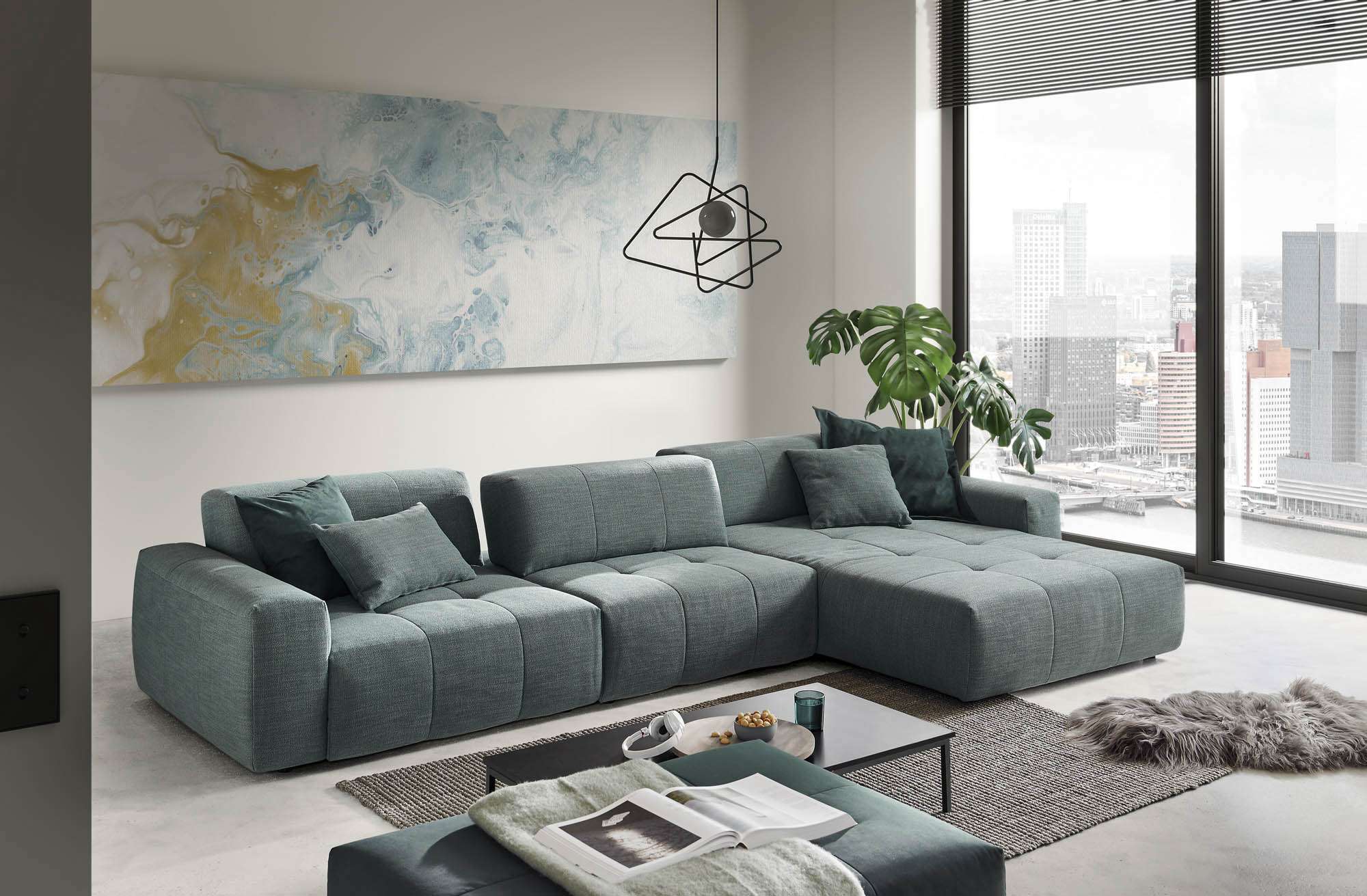Ecksofa Stilecht Philomeno