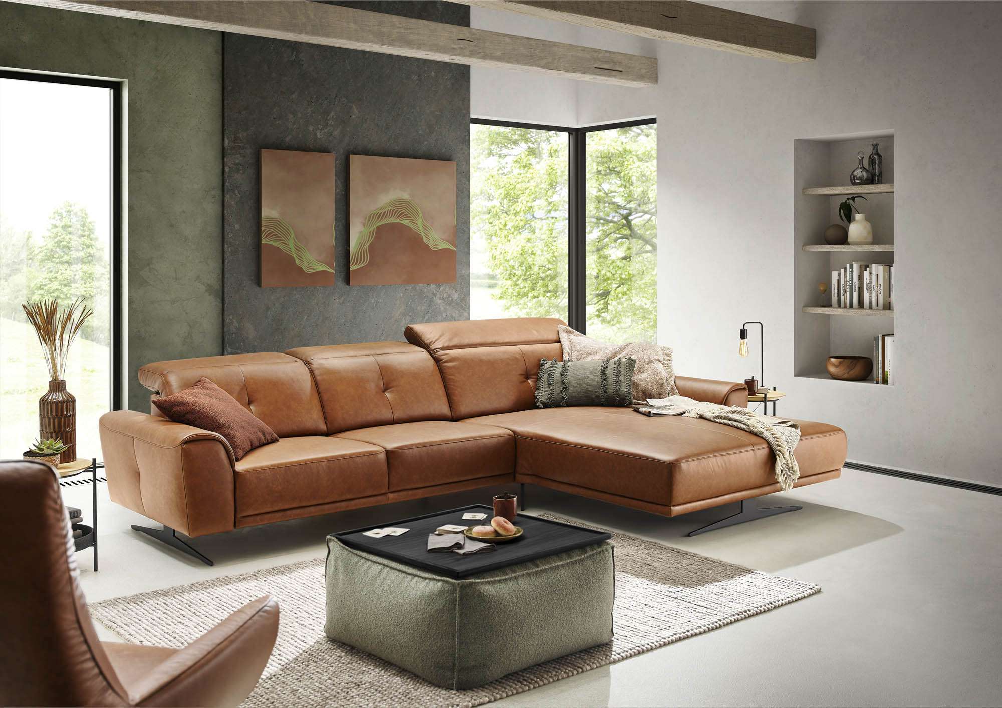 Ecksofa Stilecht Sabia
