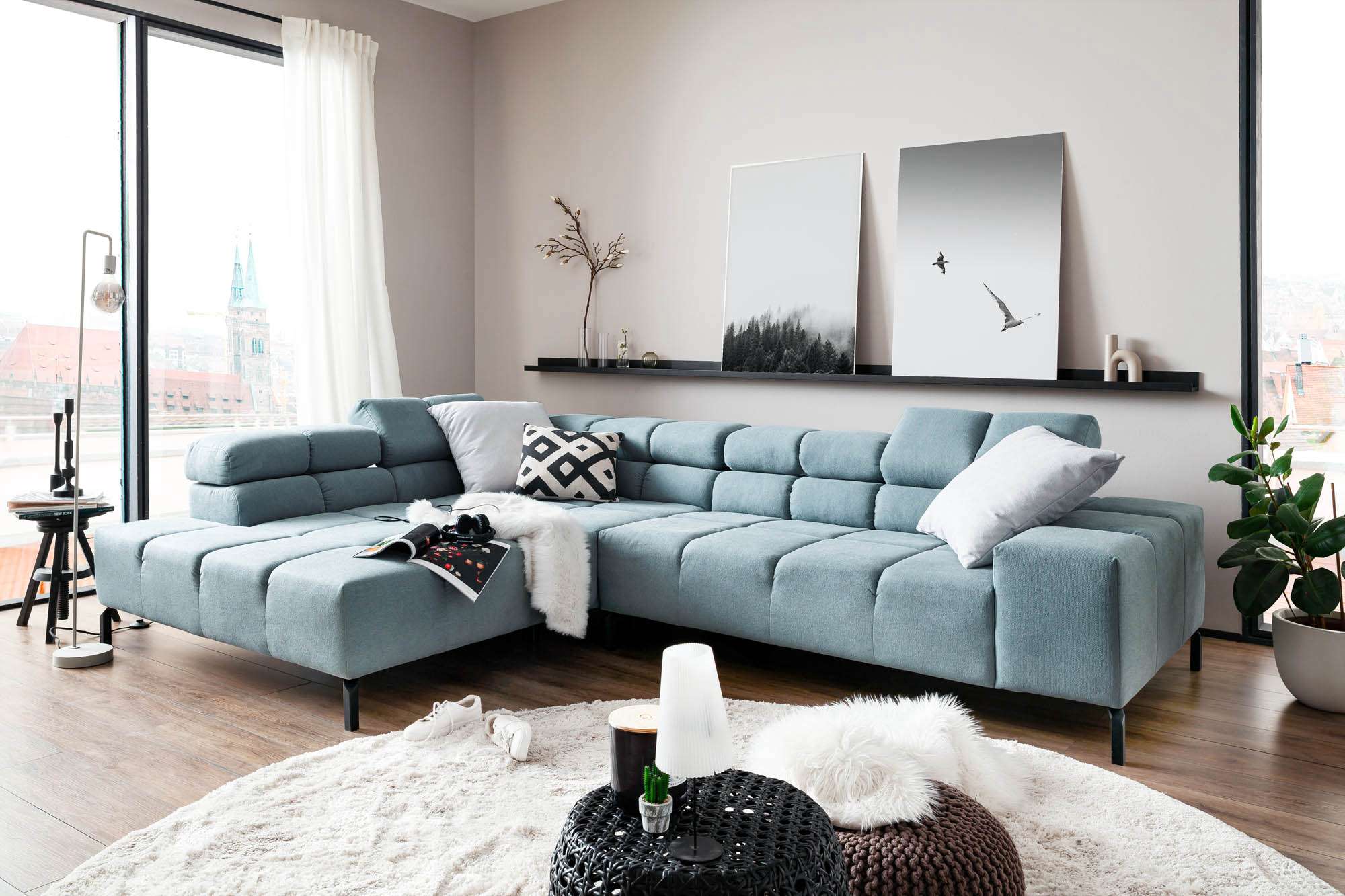 Ecksofa Stilecht Wisconsin