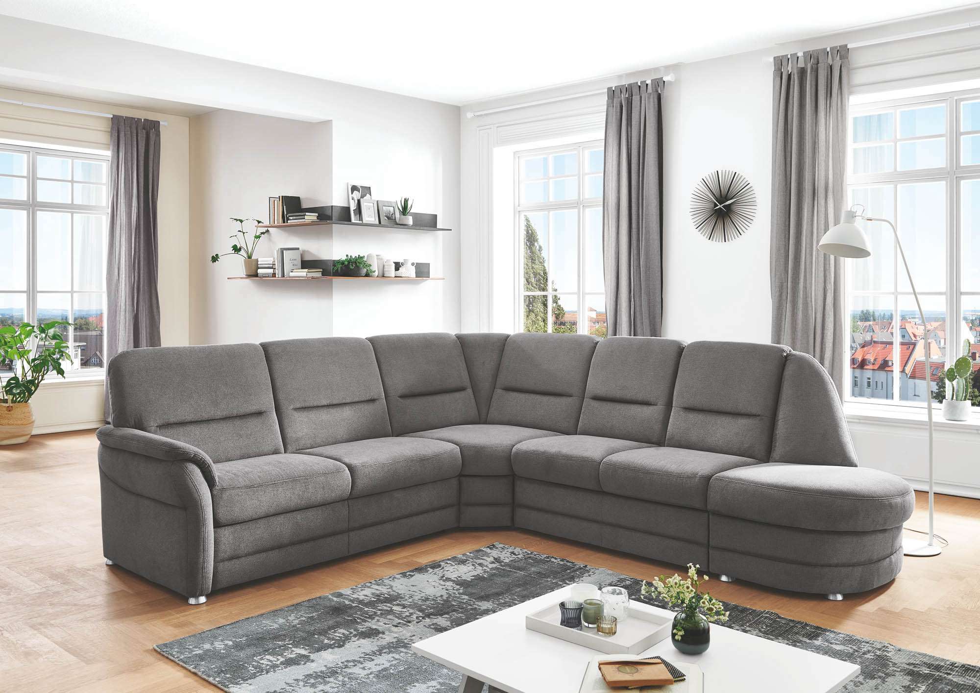 Ecksofa Planpolster Diamant Q+