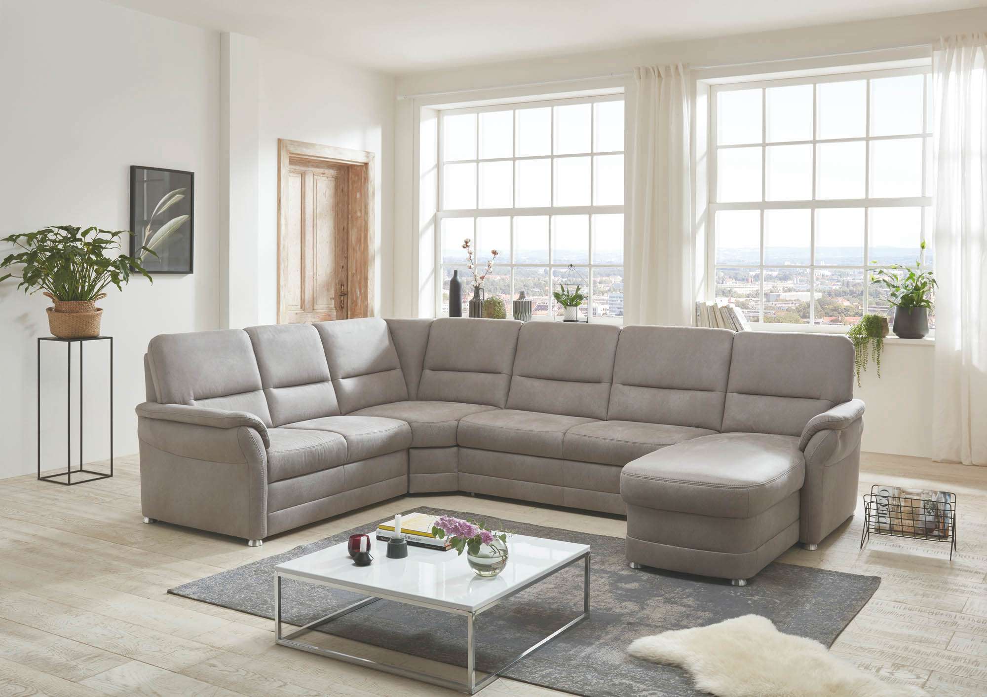 Wohnlandschaft Planpolster Diamant Q+
