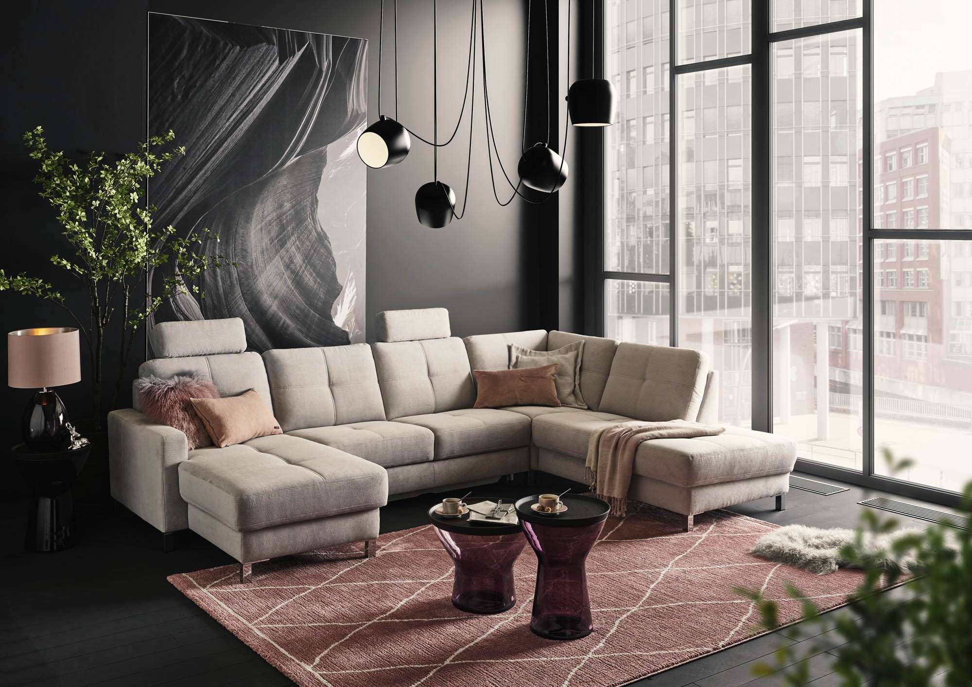 Wohnlandschaft Comfortpolster Plus Ulla